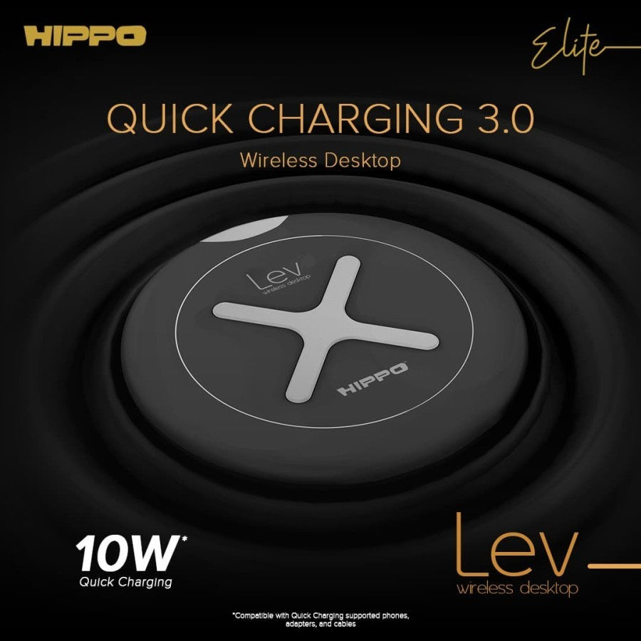 Hippo Wireless Desktop LEV Charger Tanpa Kabel For IPhone 8 Sampai IPhone 14 2