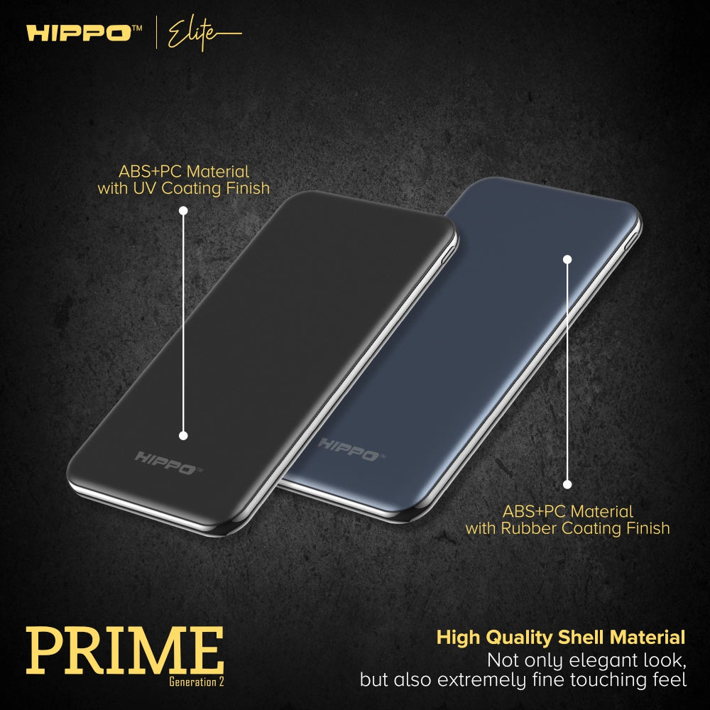 Hippo Elite Power Bank Prime Gen 2 12000 mAh PD 18W Quick Charging 3.0 4