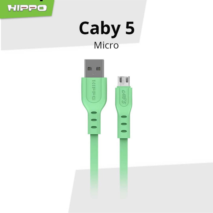 Hippo Kabel Super Hot deal Caby All Variant Series Cm  Micro Type C Lightning &amp; iPhone 4 Data Cable USB 3A 2,4 6