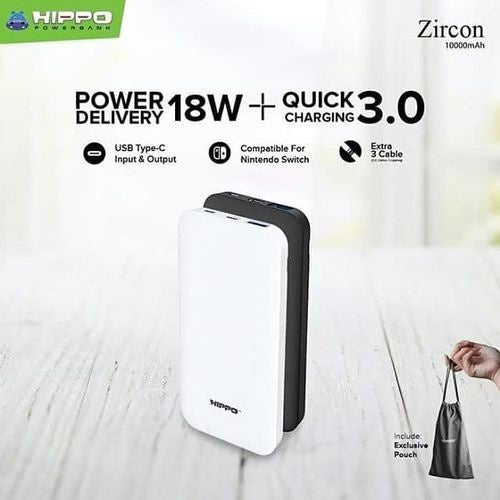 Hippo Elite Powerbank Zircon