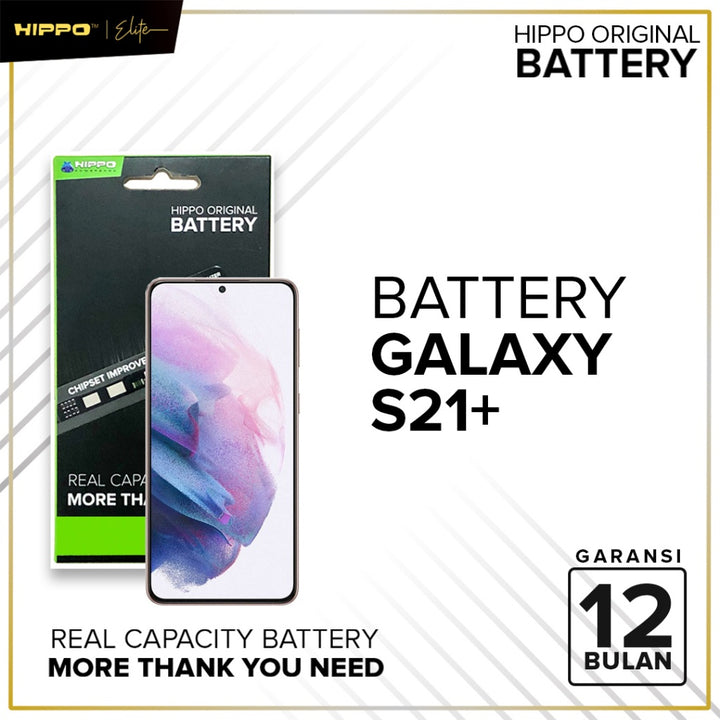 Hippo Baterai Samsung S21 Plus | S21+ 4800mAh G996 Original Battery Premium Batu Batere Batre Batrai Handphone 2