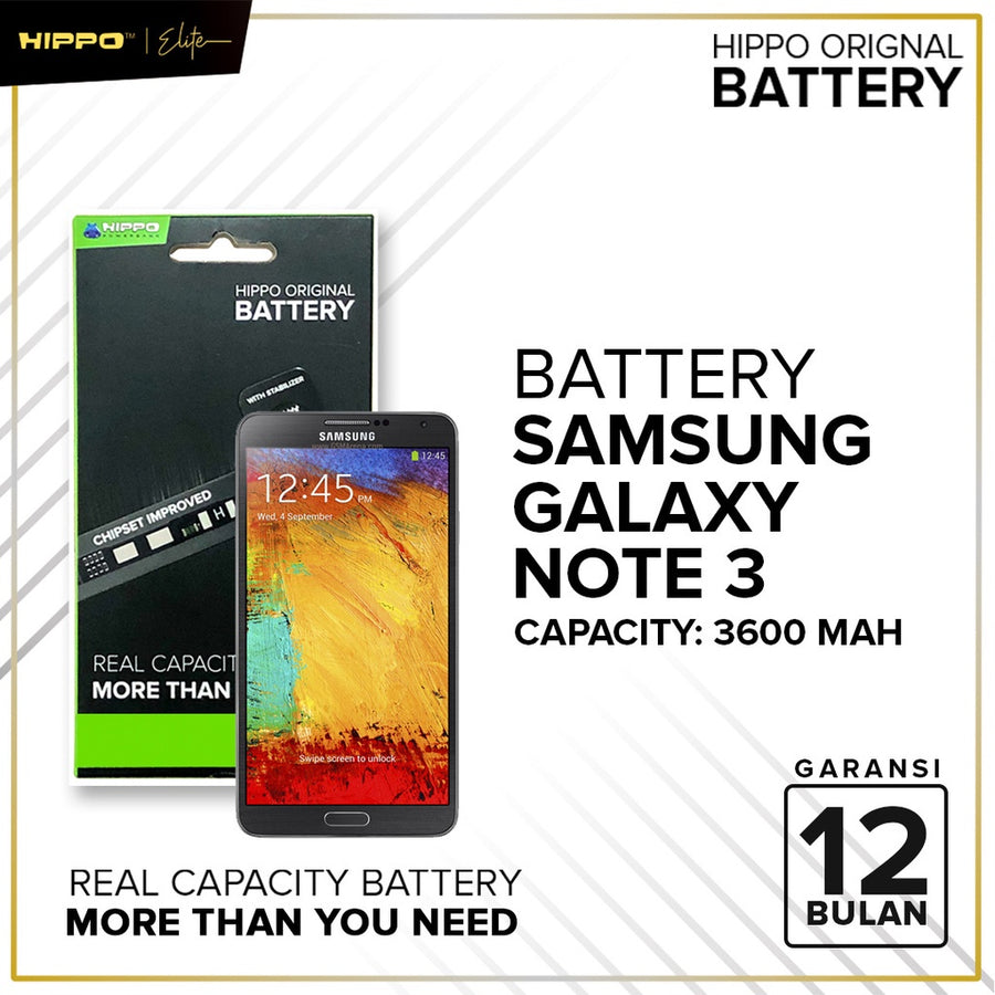 Hippo Elite Battery Samsung Galaxy Note 3/N9000