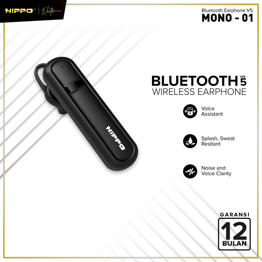 Hippo Elite Earphone Mono 01 V5.0
