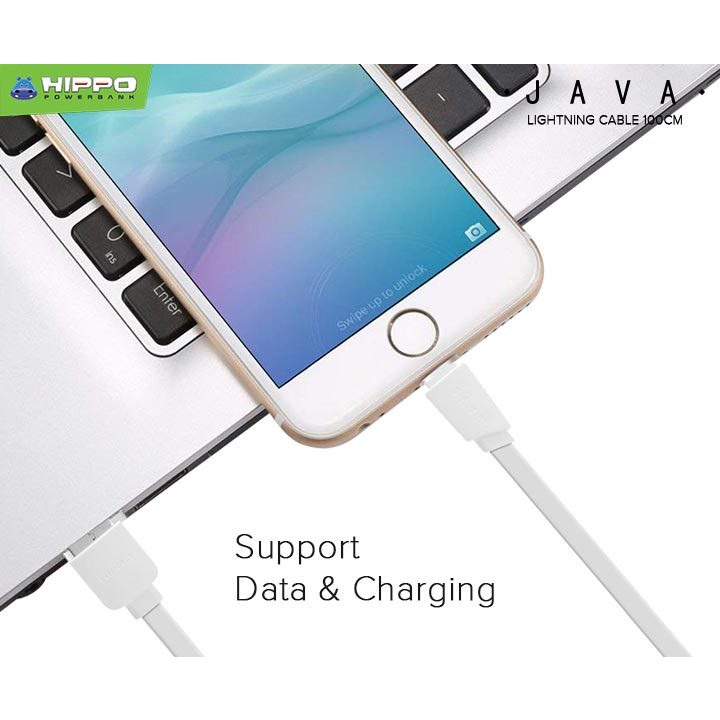 Hippo Java Lightning Kabel Data &amp; Charger iPhone iPad 100cm 2