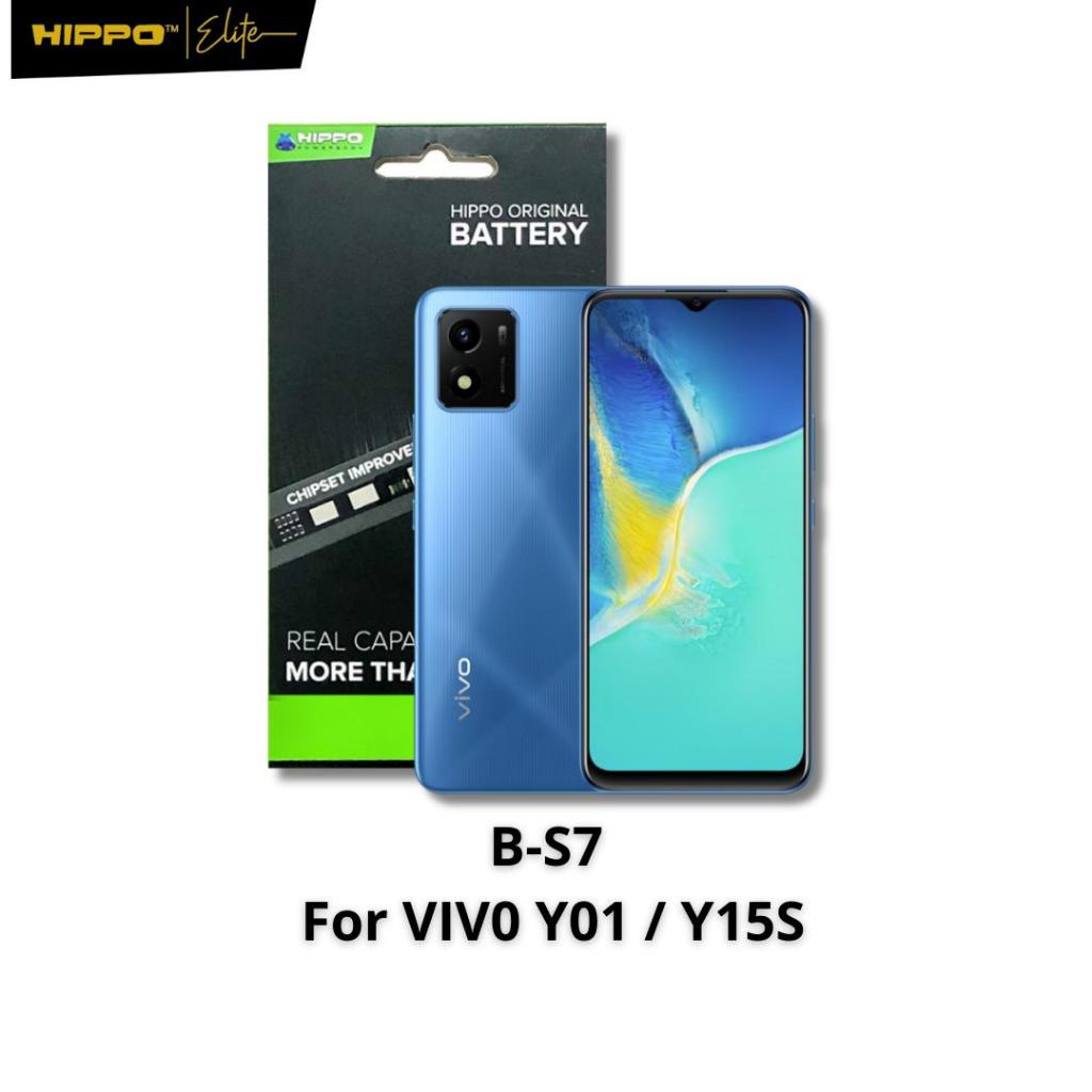 Hippo Baterai VIVO Y01/ Y15S B-S7 5000Mah Original Cell Battery Batre