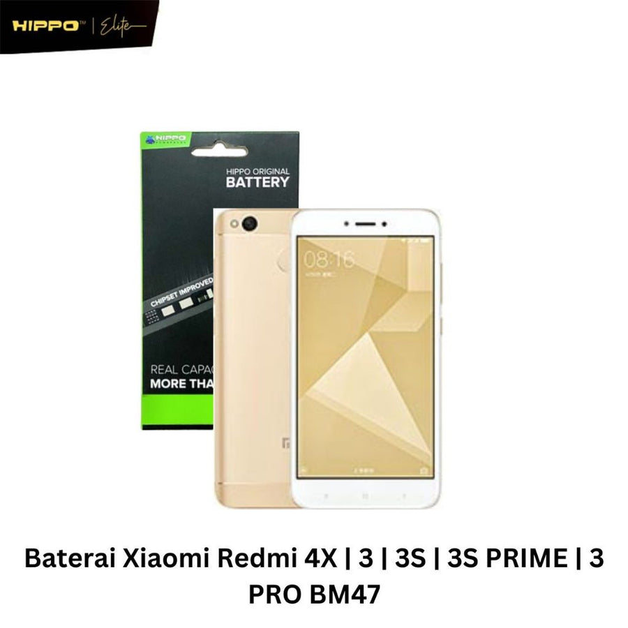 Hippo Elite Baterai Xiaomi Redmi 4X