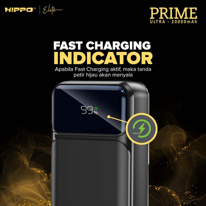 Hippo Elite PowerBank Prime Ultra PD 22,5W 20000mah Fast Charging Power Delivery Power Bank 5