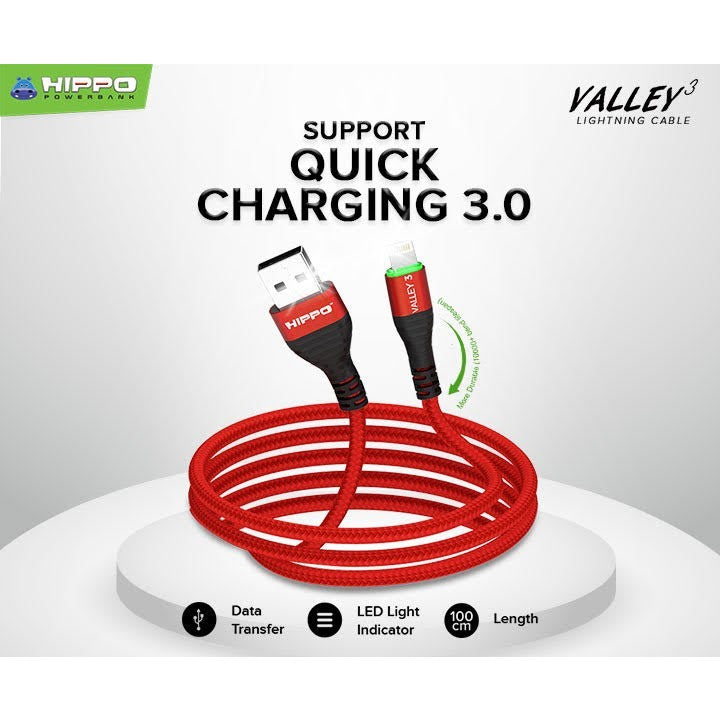 Hippo Elite Cable Valley 3 Lightning