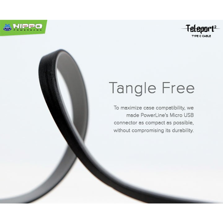 Hippo Teleport 2 Support Quick Charging Cable Type C 200CM 3