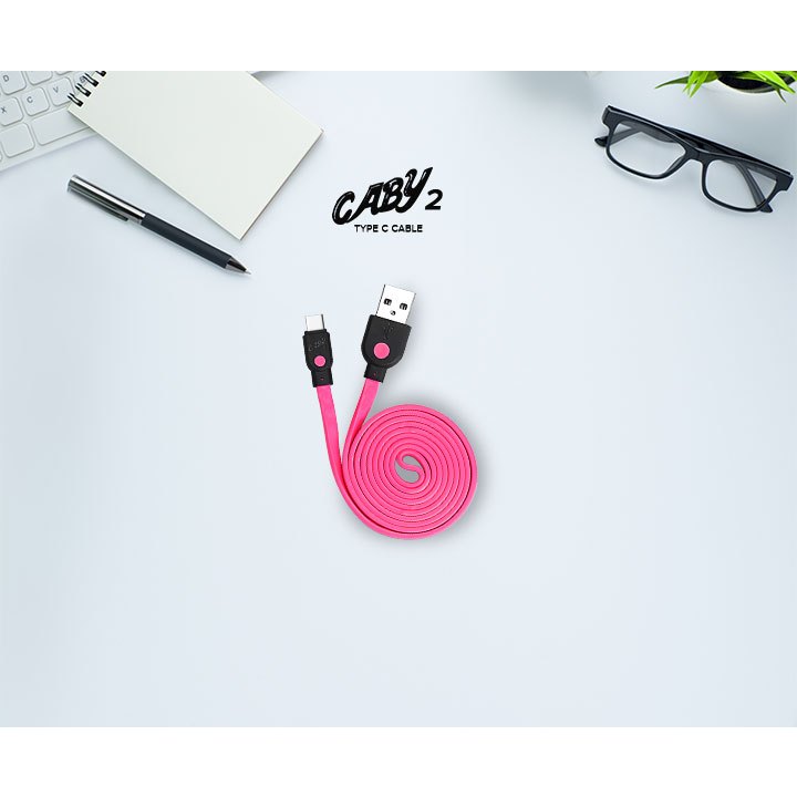 Hippo Caby 2 200cm Type C- kabel data type - C QC 3A 4