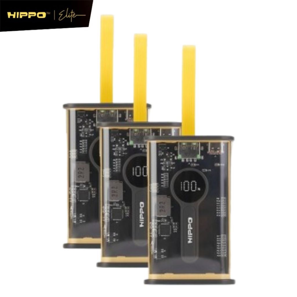 Hippo PowerBank Evo Reborn 10000mAh -  20000mAh PD 22,5W Quick Fast Charging Power Bank Power Delivery