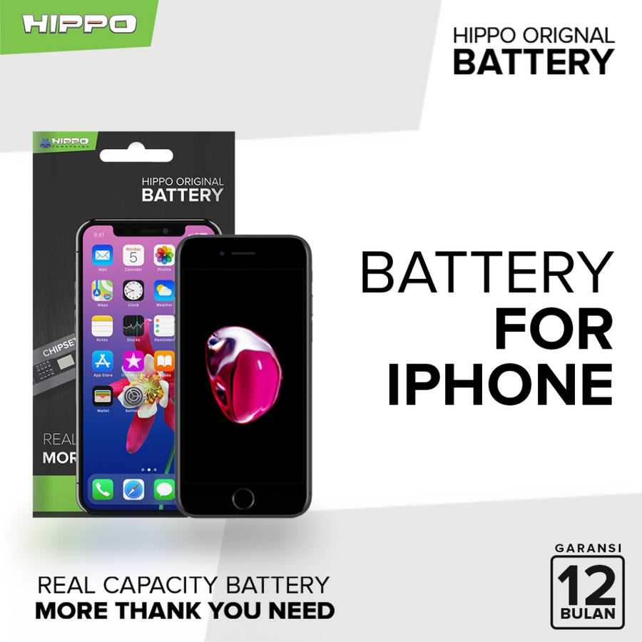 Hippo Elite Baterai All Type iPhone X