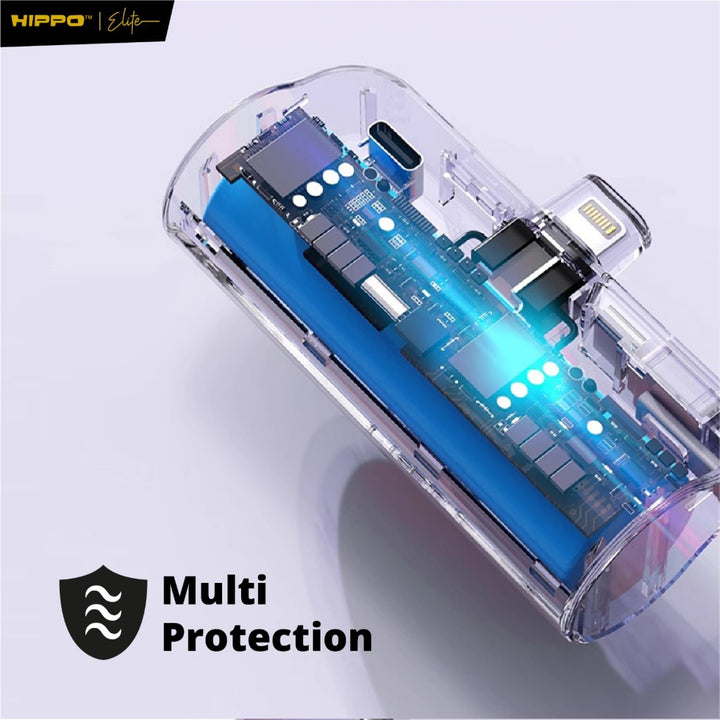 Hippo Powerbank Gaia2 5000mAh With Stand SDC Smart detect charger 4