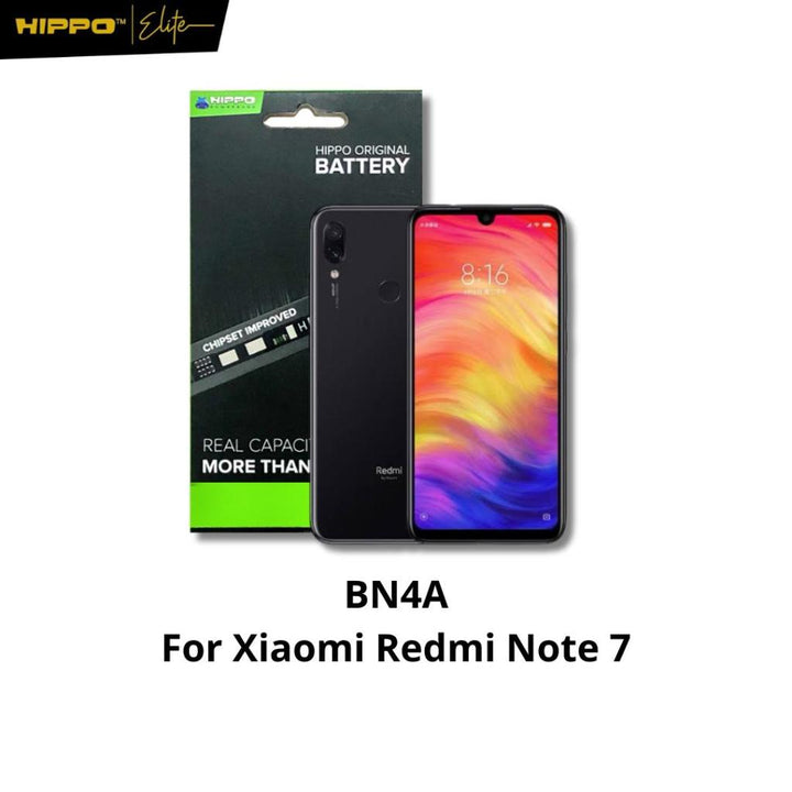 Hippo Baterai Xiaomi Redmi Note 7 / Redmi Note 7 Pro / Redmi Note 7S / Redmi Note 8T BN4A 4000MAH Original Cell Battery