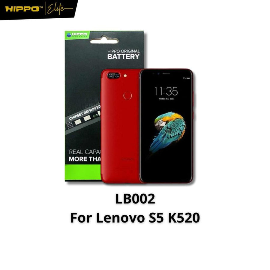 Hippo Elite Battery for Lenovo S5 K520