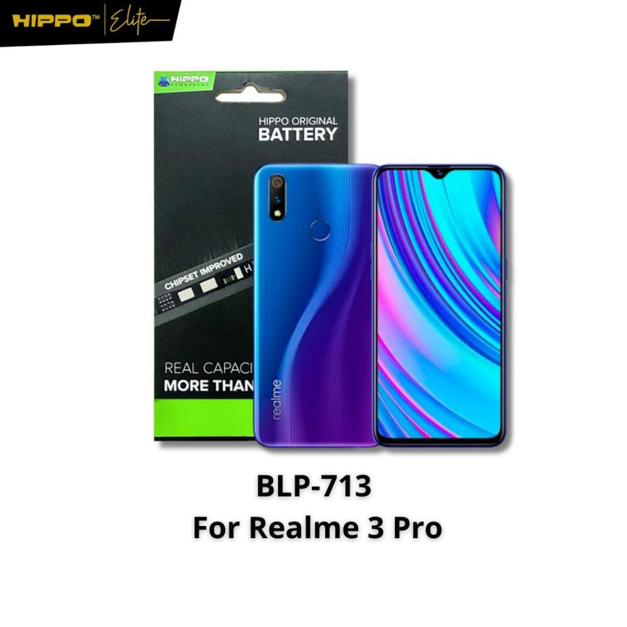 Hippo Elite Battery Realme 3 Pro BLP-713