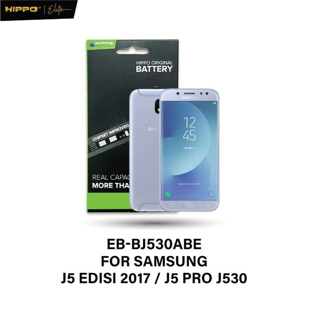 Hippo Baterai SAMSUNG EB-BJ530ABE J5 EDISI 2017 / J5 PRO J530 3000mAh Battery Batere Batrai Batre Original Cell Garansi