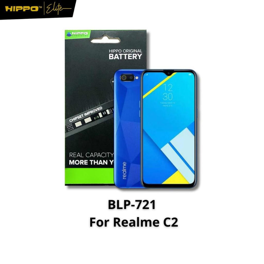 Hippo Elite Battery Realme C2 BLP721