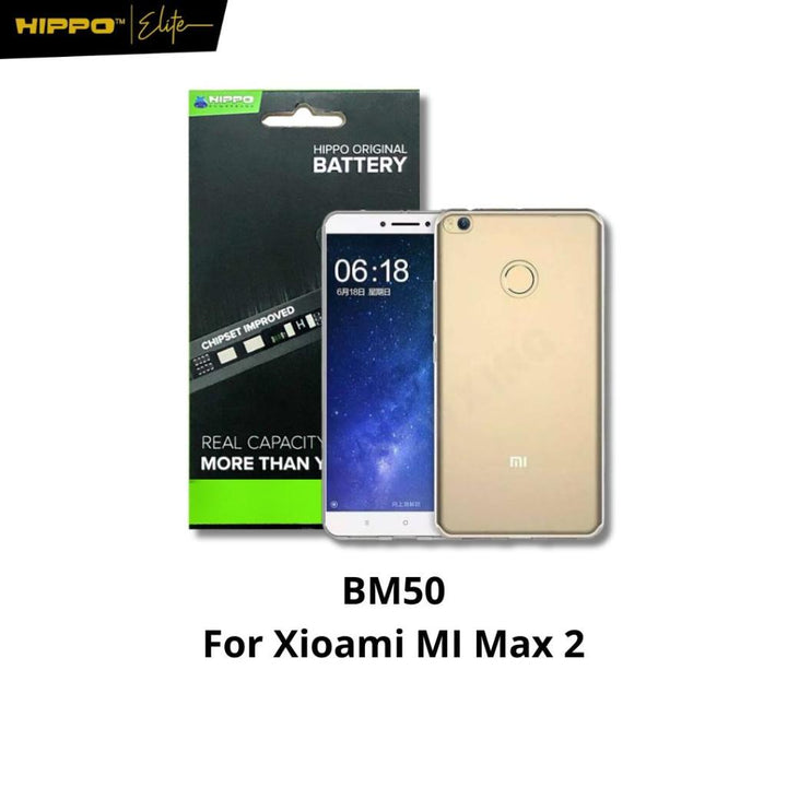 Hippo Baterai Xiaomi Mi Max 2 / BM50 5300mAh Original Cell