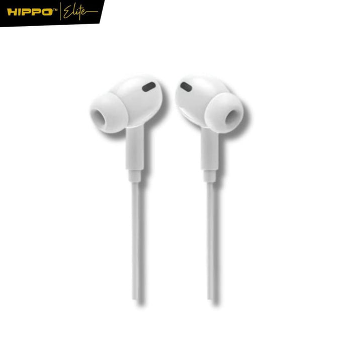 Hippo Headset Handsfree Airpro Earbuds Jack 3.5MM Stereo Clear and Powerful Wired Earphone Hands Free Earbud
