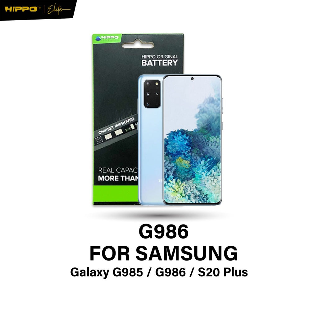 Hippo Baterai Samsung  G986 Galaxy S20 Plus | S20+ 4500mAh Battery Batere Batre Batrai Original Cell Garansi Resmi