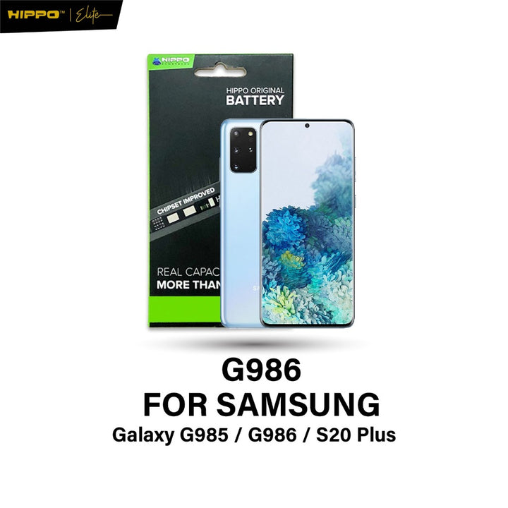 Hippo Baterai Samsung  G986 Galaxy S20 Plus | S20+ 4500mAh Battery Batere Batre Batrai Original Cell Garansi Resmi