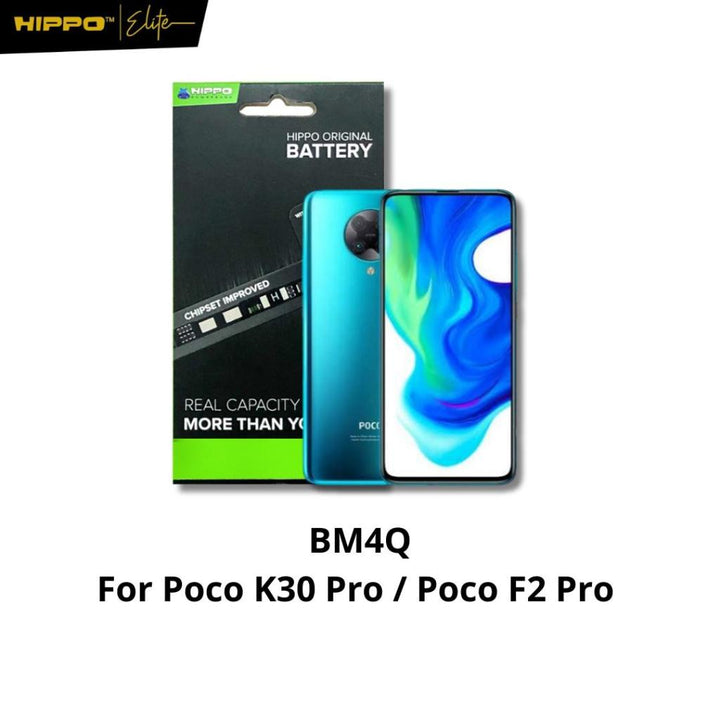 Hippo Baterai Xiaomi Poco Phone Poco K30 Pro / Poco F2 Pro BM4Q 4300mAh Original Batre Garansi