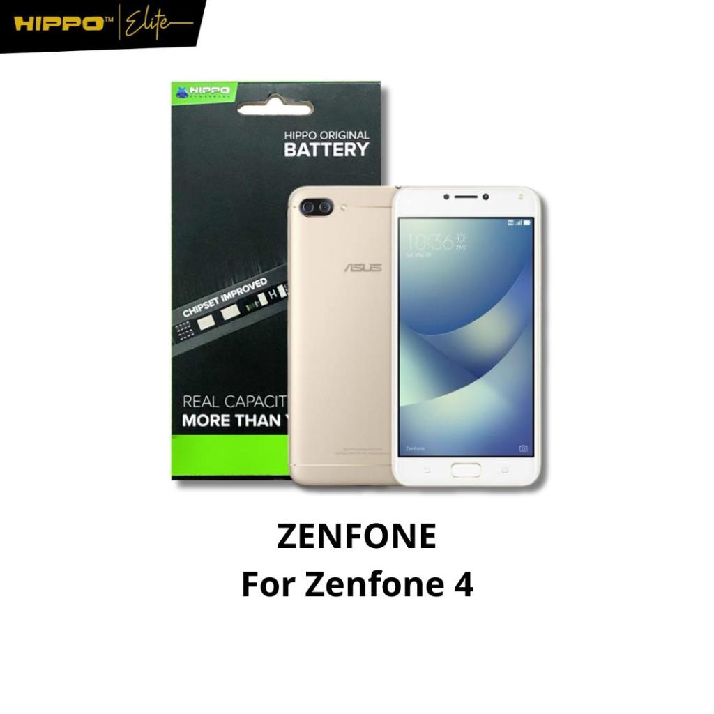 HIPPO Baterai ZENFONE 4 2000MAH Original Battery Batere Premium Batu Batre Batrai Handphone Garansi Resmi