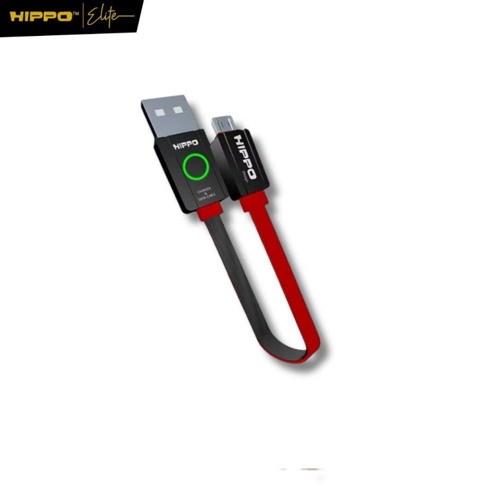 Hippo Kabel Data Teleport 2 USB to Micro 2.4A Quick Charge 3.0 Fast Charging Android HP Data Cable