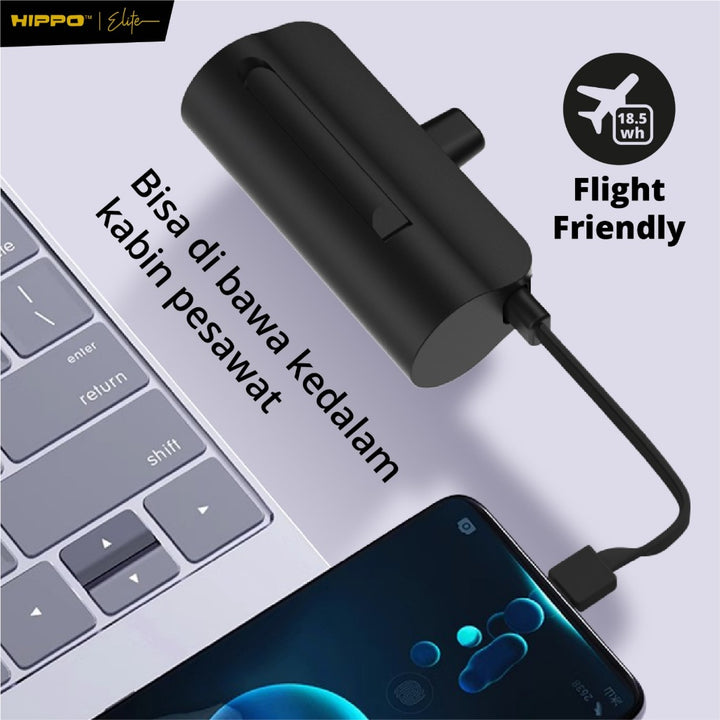 Hippo Powerbank Gaia2 5000mAh With Stand SDC Smart detect charger 6