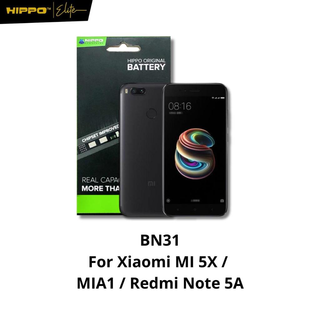 Hippo Baterai ORI 100% BN31 Xiaomi MI 5X / MI A1 / Redmi Note 5A /Prime/ Redmi S2 3080mAh ORI Battery Batere Batu Batre