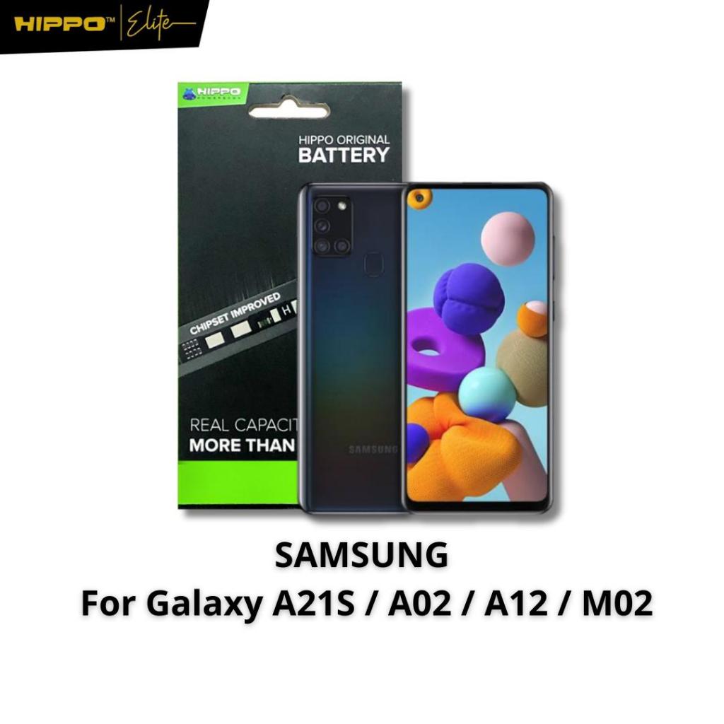 HIPPO BATERAI SAMSUNG GALAXY A21S / A02 / M02 / A12 / M12 | BA217ABY | 5000MAH ORIGINAL 100% Battery Batere Premium Batu