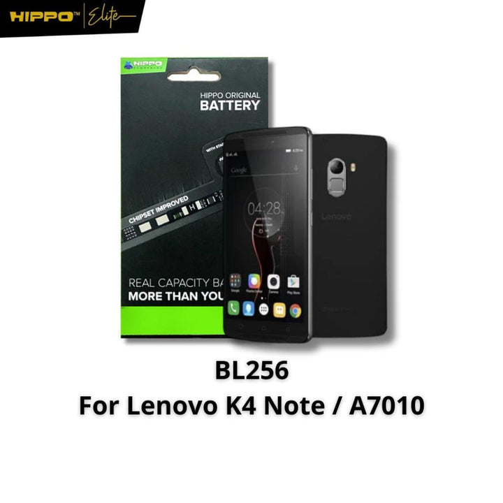 Hippo Baterai Lenovo K4 Note / A7010 (BL256) 3000mAh Original Cell