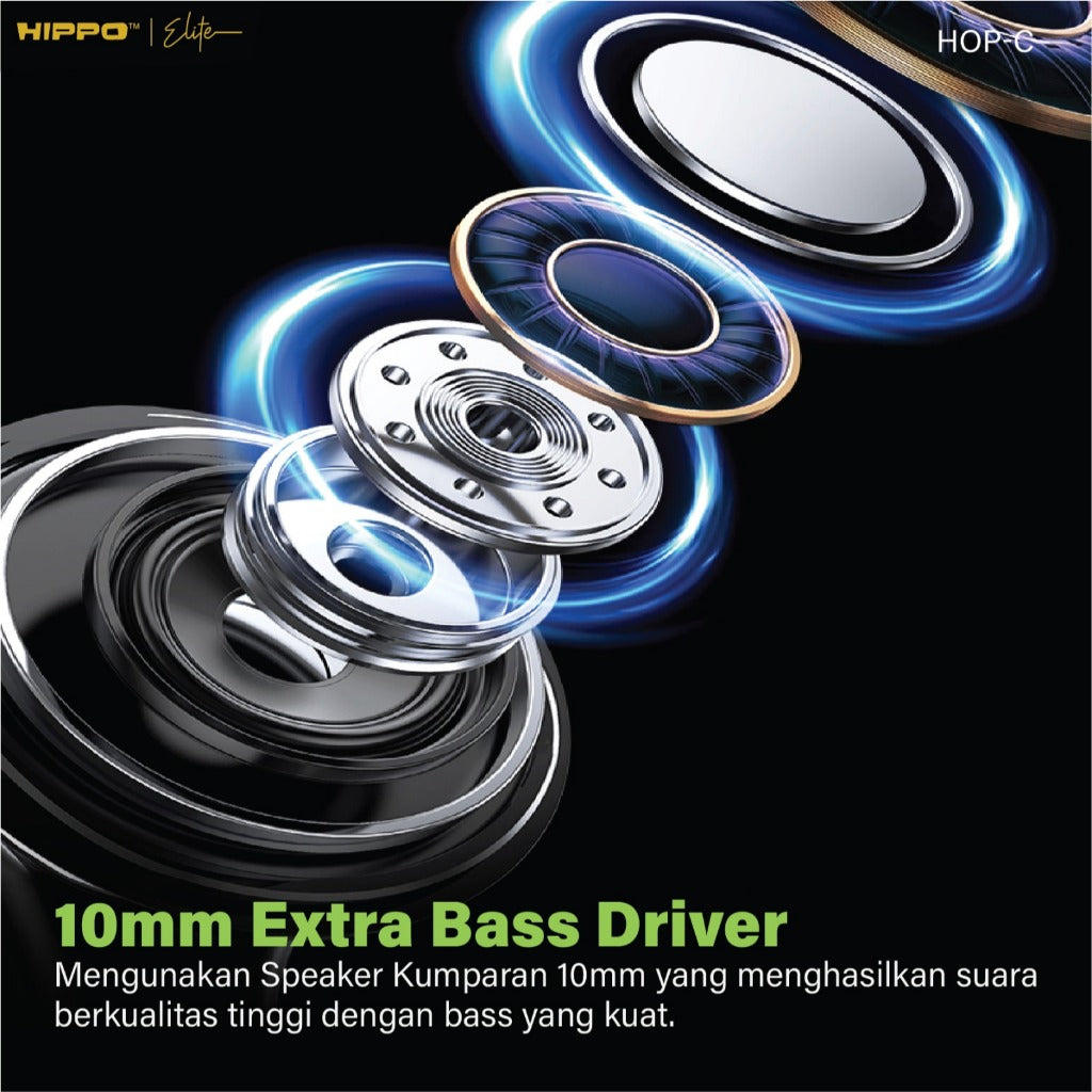 Hippo Wired Earphone type-C HOP-C Kabel 3