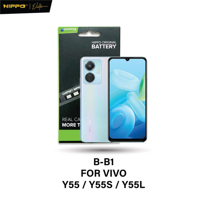 Hippo Baterai VIVO B-B1 VIVO Y55 / Y55S / Y55L 2730mAh Battery Batere Batrai Batre Original Cell Garansi resmi