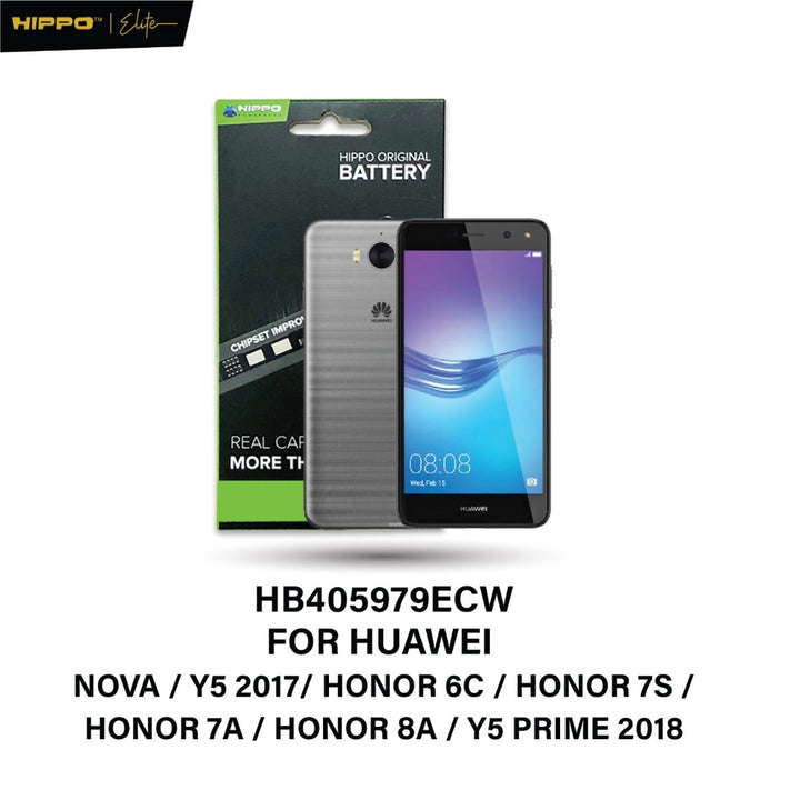 Hippo Baterai HUAWEI NOVA HB405979ECW / Y5 2017 / HONOR 6C /HONOR 7S / HONOR 7A / HONOR 8A / Y5 PRIME 2018 3000mAh Origi