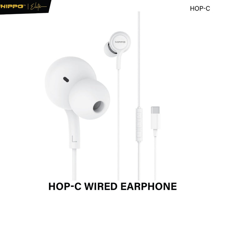Hippo Wired Earphone type-C HOP-C Kabel