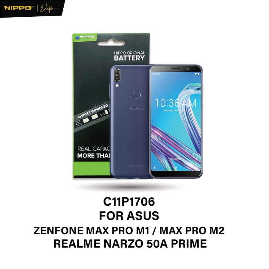Hippo Elite Baterai ZENFONE Max Pro M1
