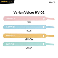 Hippo Velcro HV-02 Cable Organizer Pengikat Perekat Klip Kabel - 13CM (Isi 10pcs)