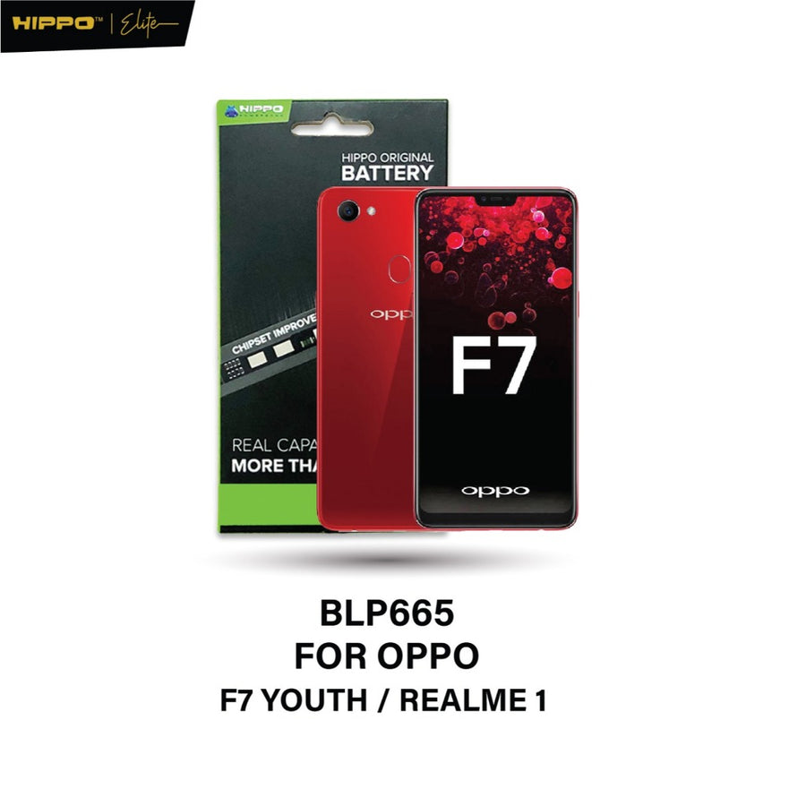 Hippo Elite Battery BLP-665 OPPO F7 YOUTH