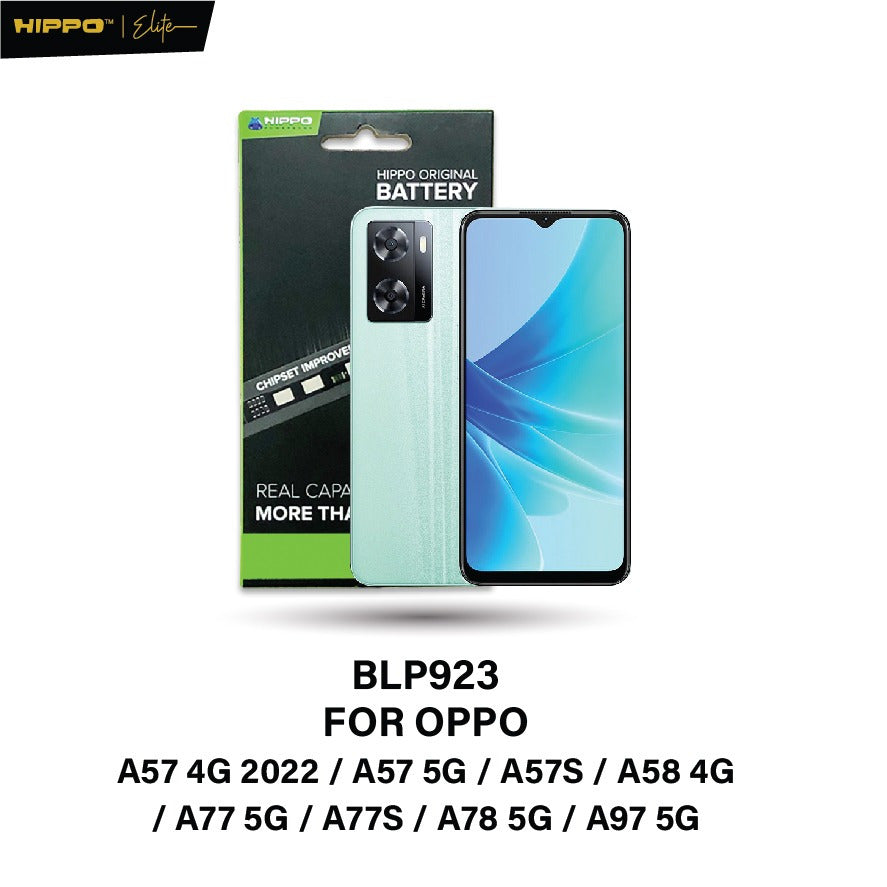 Hippo Elite Battery OPPO BLP-923 A57 4G