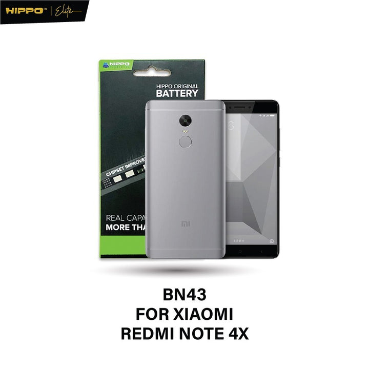 Hippo Baterai BN43 Xiaomi Redmi Note 4X Snapdragon 4100mAh ORI Battery Batere Batu Batre Batrai HP Garansi Original