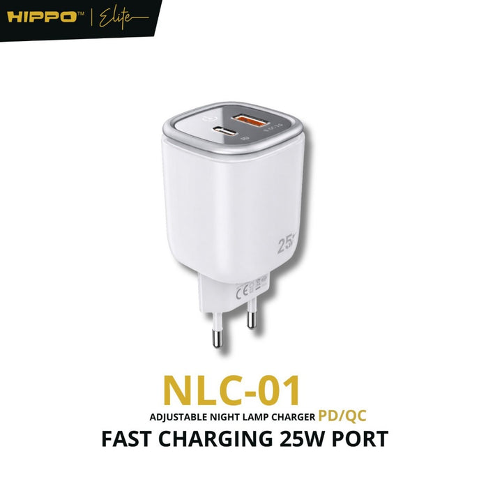 Hippo Adaptor Night Lamp Charger NLC-01 2 Port 25W