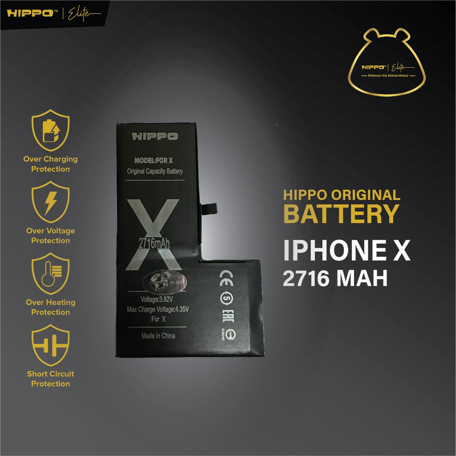 Hippo Elite iPhone X Battery