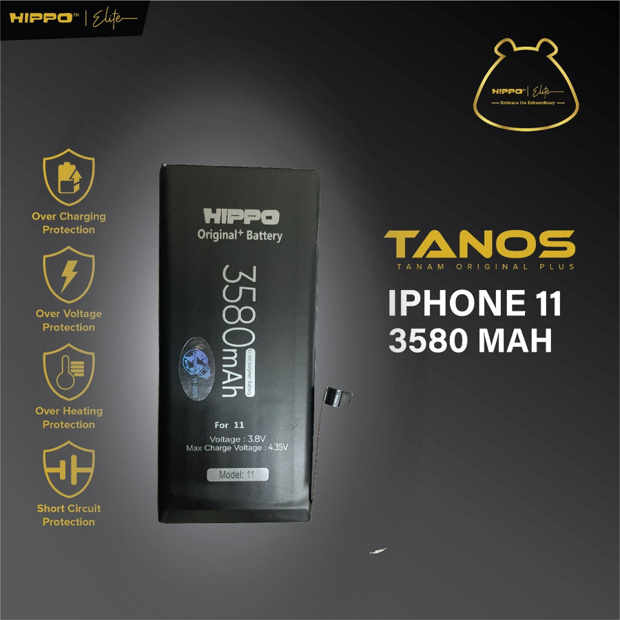 Hippo Elite Baterai iPhone 11 MaxBattery