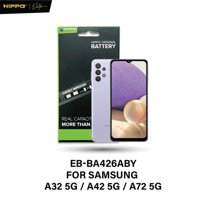 Hippo Baterai SAMSUNG EB-BA426ABY GALAXY A32 5G / A42 5G / A72 5G / A72 4G 5000mAh Battery Batere Batrai Batre Original