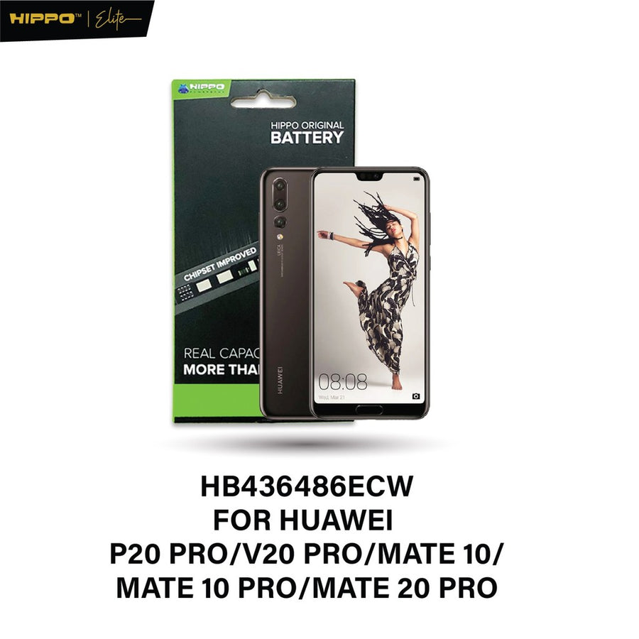 Hippo Elite Battery Huawei HB436486ECW P20 Pro