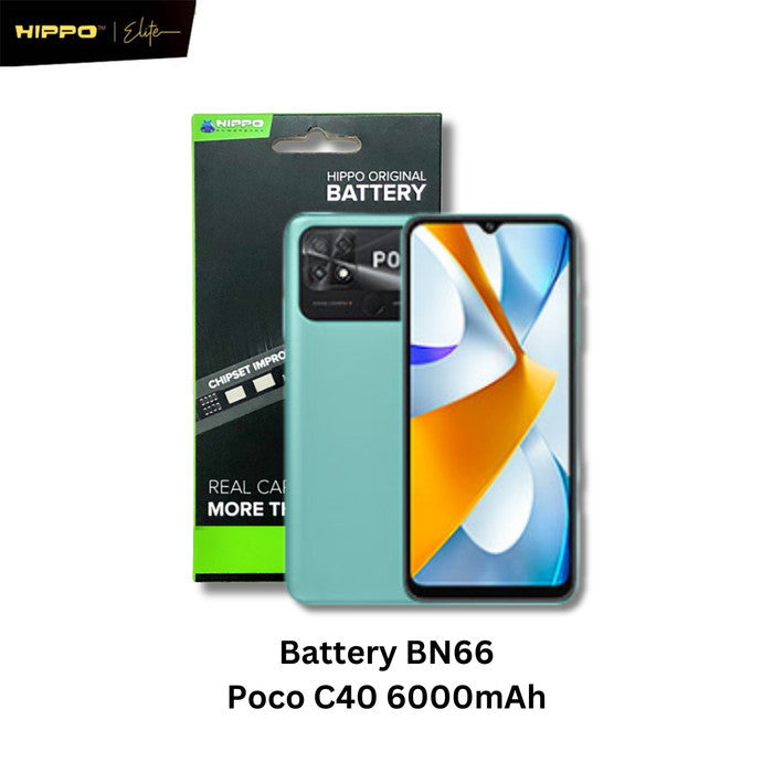 Hippo Elite Battery Pocophone BN66 POCO C40