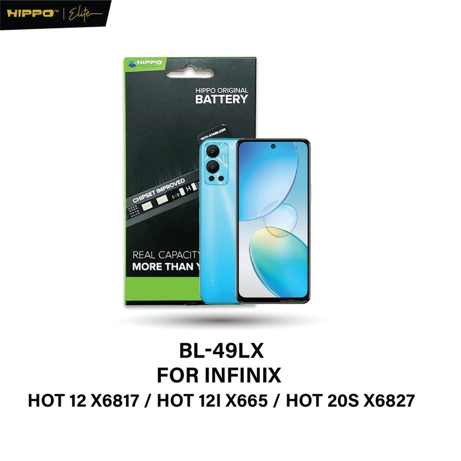 Hippo Elite Baterai INFINIX BL-49LX HOT 12