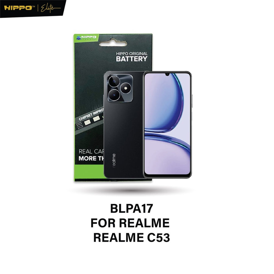 Hippo Elite Battery Realme BLPA17 C53